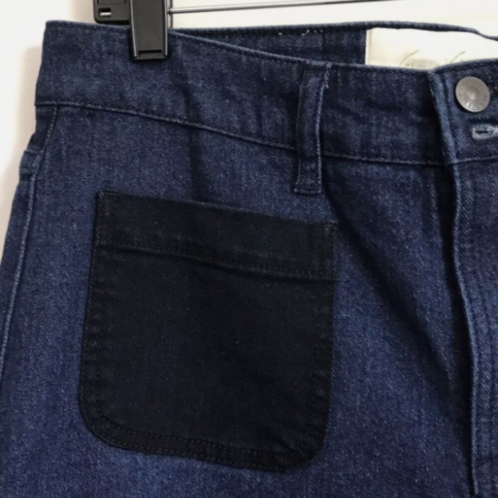 Gloria Vanderbilt Denim High Rise Alfie Wide Leg Jeans Size 6